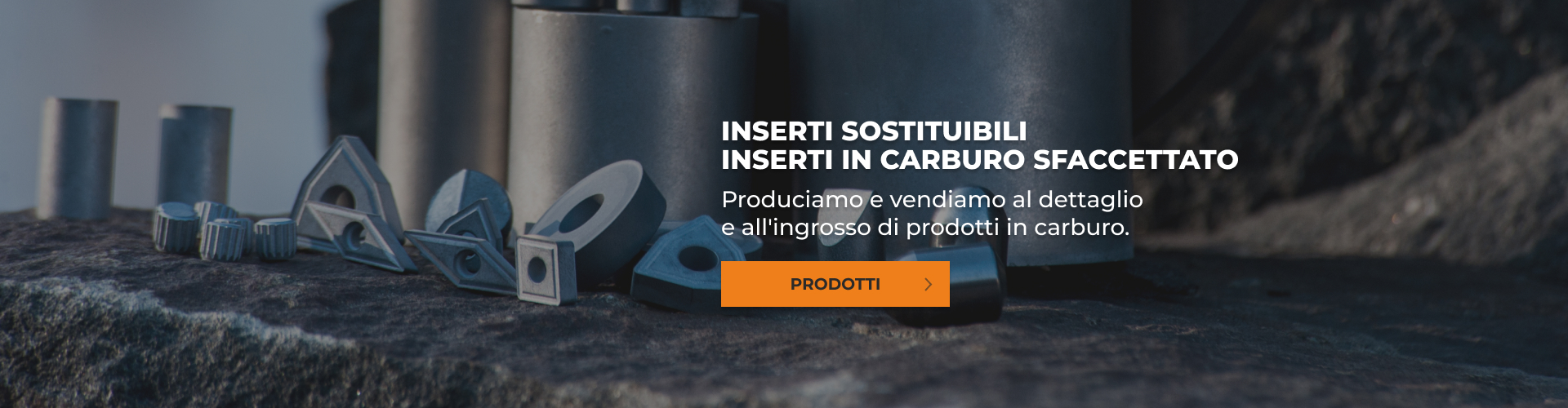 Fabbricazione di prodotti in carburo