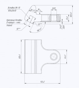 Crushing cutter